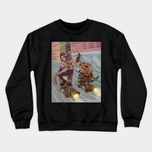 TMNT Casey and Splinter Crewneck Sweatshirt